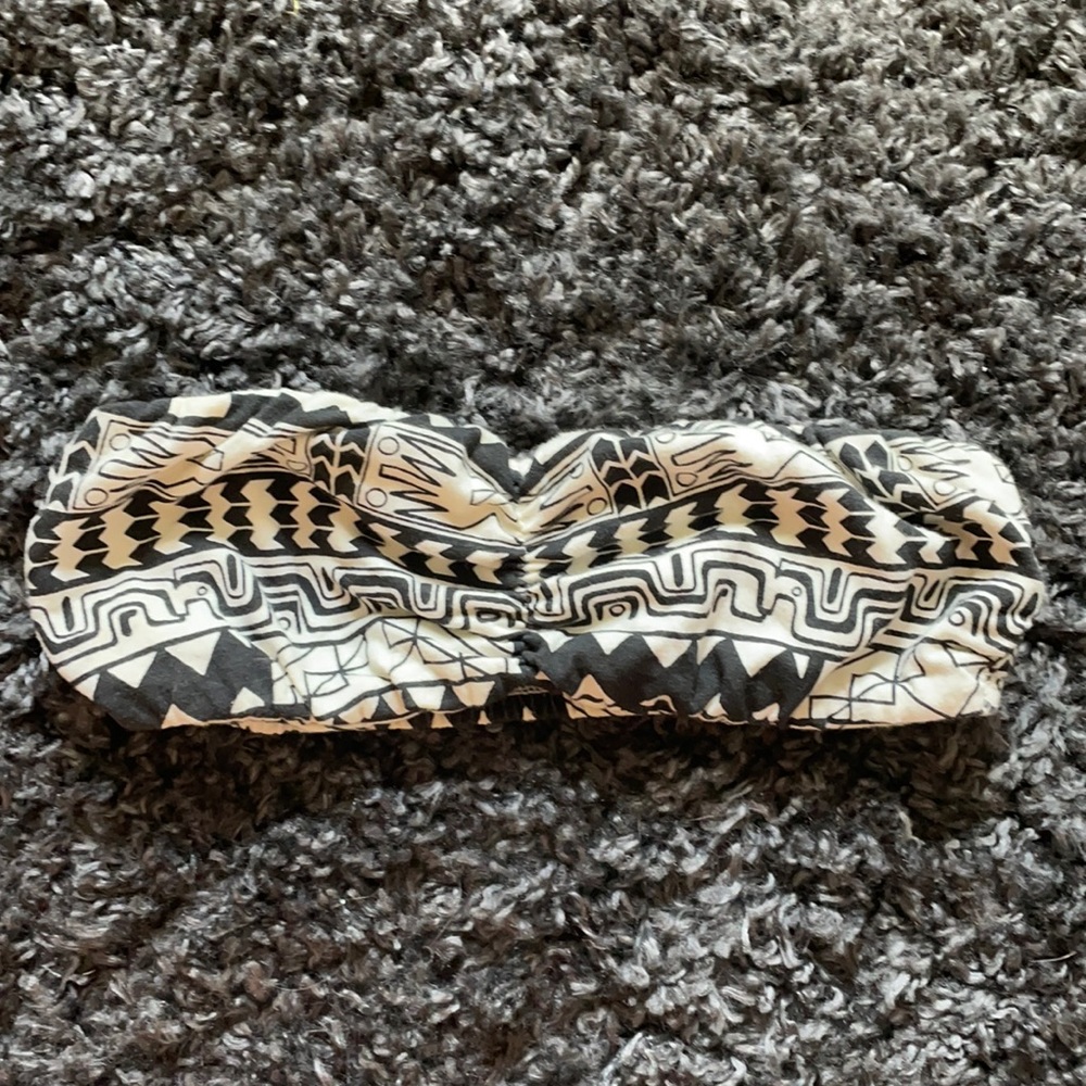 Forever 21 tribal print bandeau